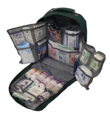 First Aid Backpack Contents