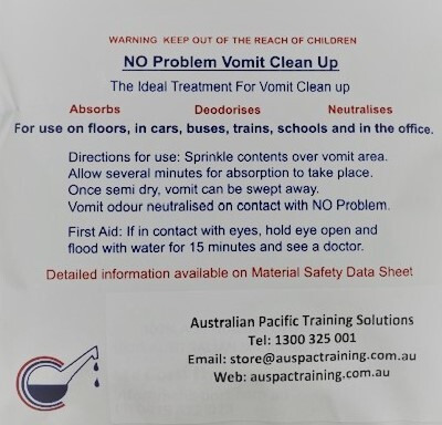 NPVCS120 Vomit Clean Up Sachet 120g