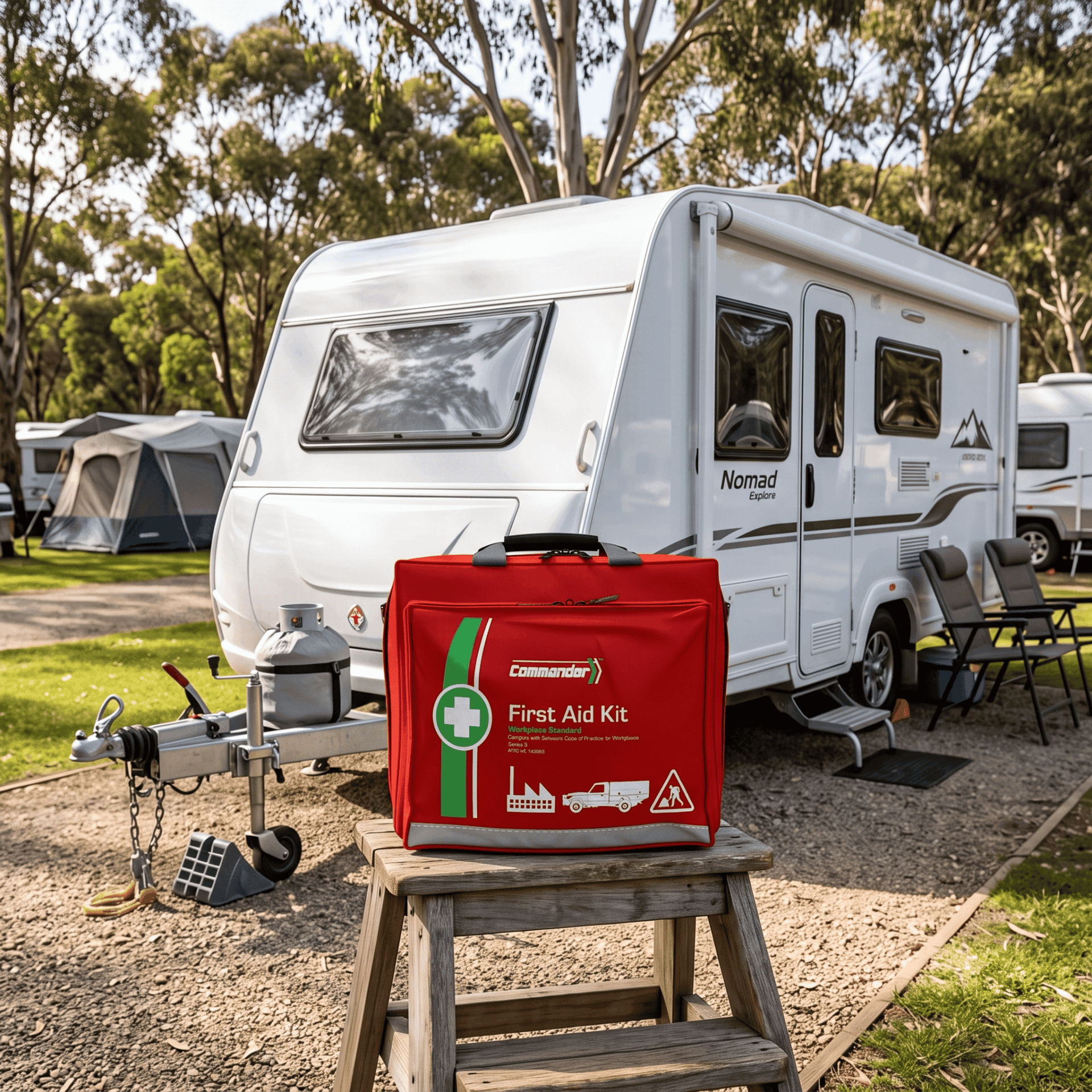 Caravan first aid kit