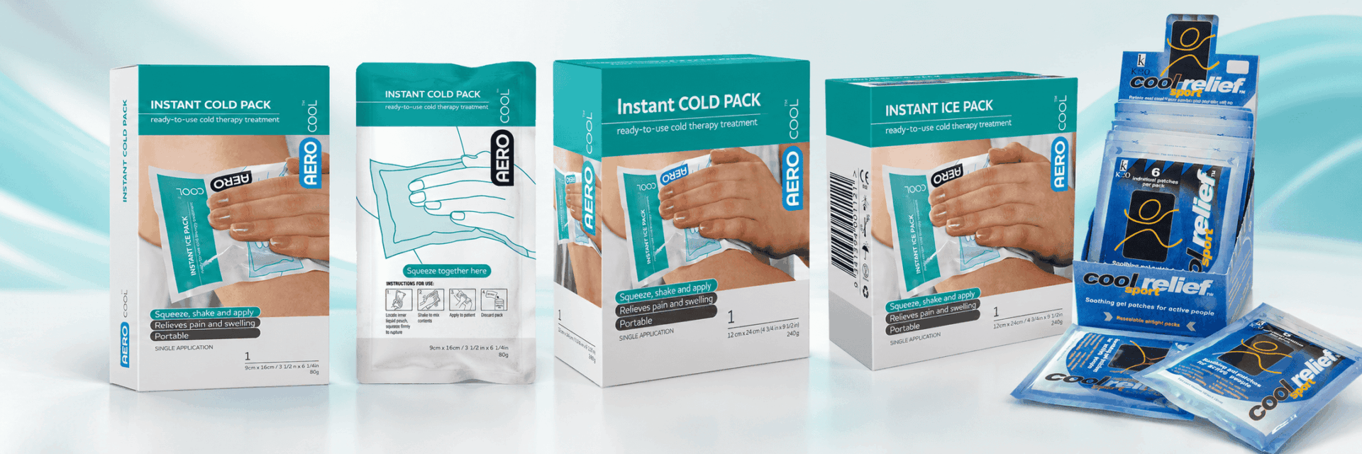 Cold packs stand