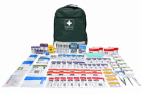Operator first aid backpack inclusion