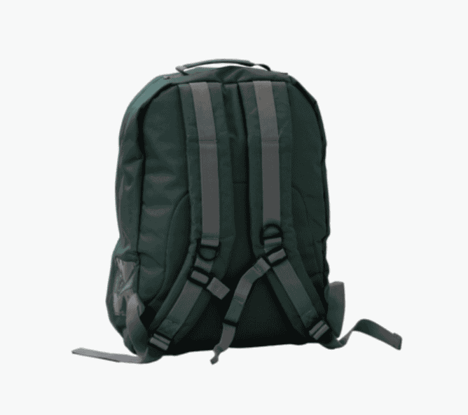 Backpack first aid kit back