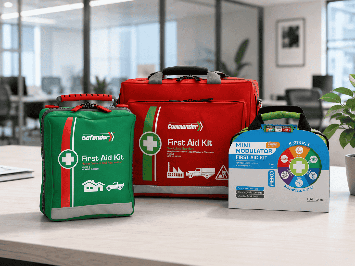 Office first aid kits