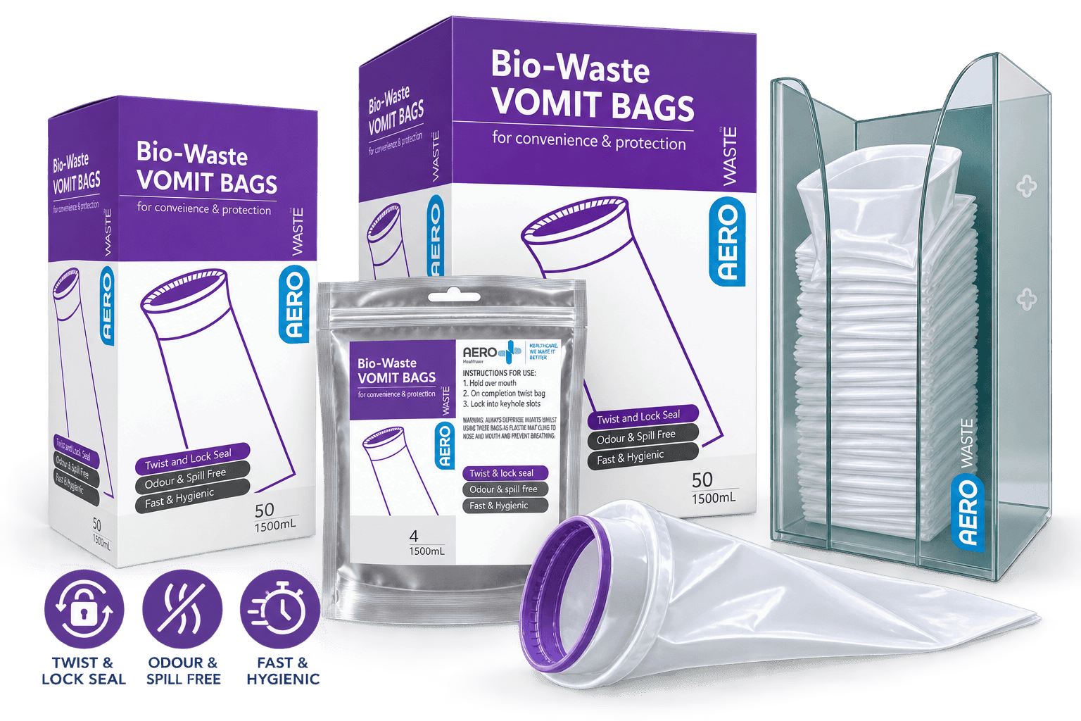 Vomit sick bags